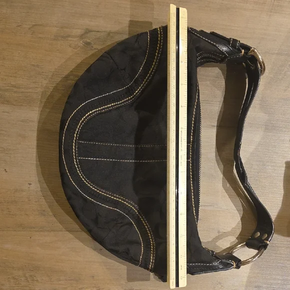 Elegant Black Women's Bag by Coach - Picture 9 of 10